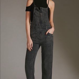 Anthropologie Pilcro gauze painters overalls